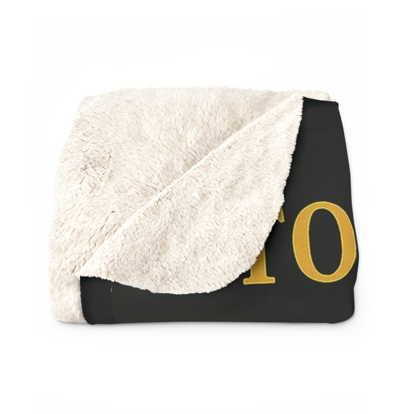 To My Husband - Warmth of Love Sherpa Fleece Blanket Design 01