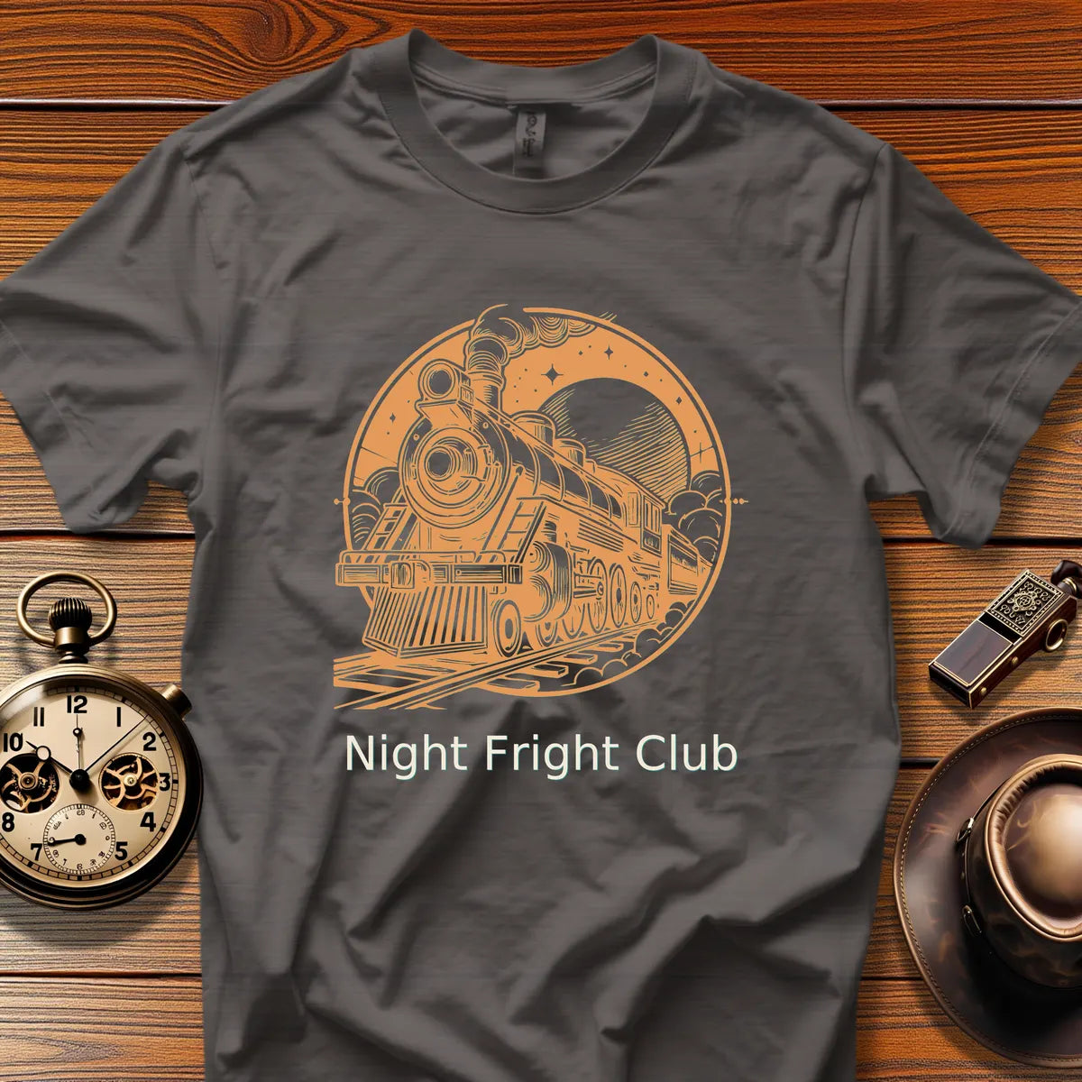 Night Fright Club - Blackwood Limited (Design 20) | Retro Railroad T-Shirt