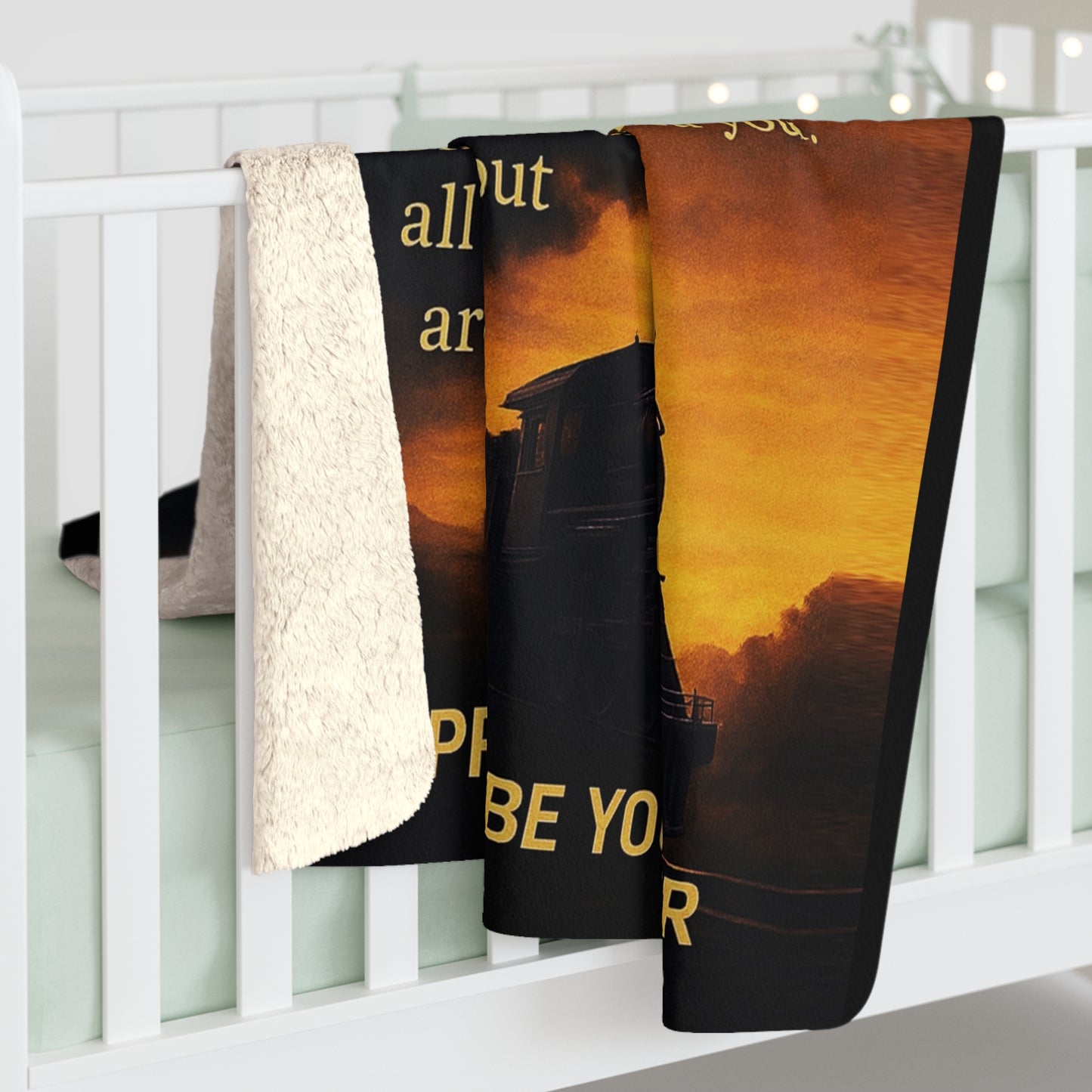 To My Son - Warmth of Love Sherpa Fleece Blanket Design 02