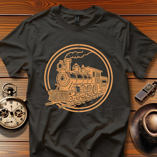 Roundhouse Crew - Redrock Express (Design 14) | Retro Railroad T-Shirt