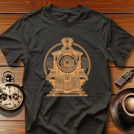 Roundhouse Crew - Pine Valley (Design 26) | Retro Railroad T-Shirt