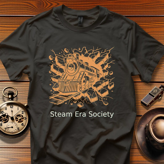 Steam Era Society - Lakeshore Flyer (Design 29) | Retro Railroad T-Shirt