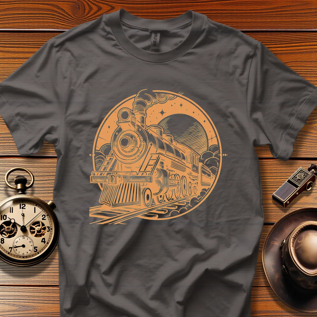 Roundhouse Crew - Blackwood Limited (Design 20) | Retro Railroad T-Shirt