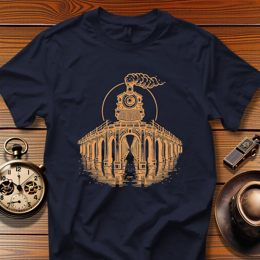 Roundhouse Crew - Harbor Switcher (Design 11) | Retro Railroad T-Shirt