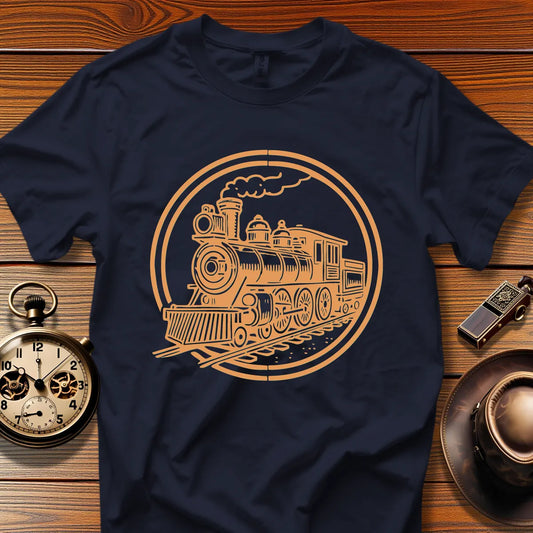 Roundhouse Crew - Redrock Express (Design 14) | Retro Railroad T-Shirt