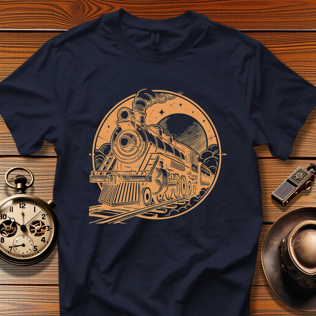 Roundhouse Crew - Blackwood Limited (Design 20) | Retro Railroad T-Shirt