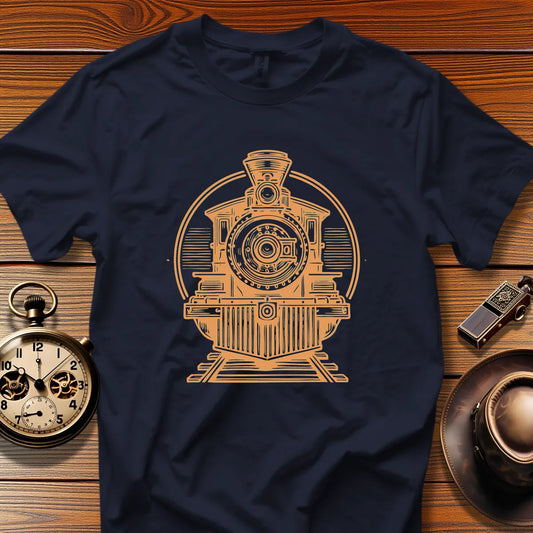 Roundhouse Crew - Pine Valley (Design 26) | Retro Railroad T-Shirt