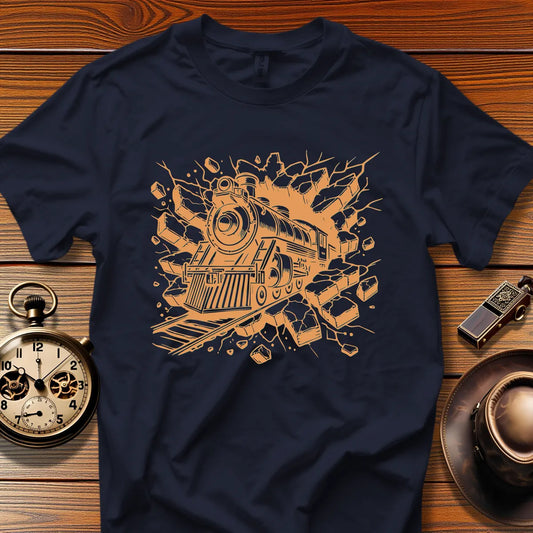 Roundhouse Crew - Lakeshore Flyer (Design 29) | Retro Railroad T-Shirt