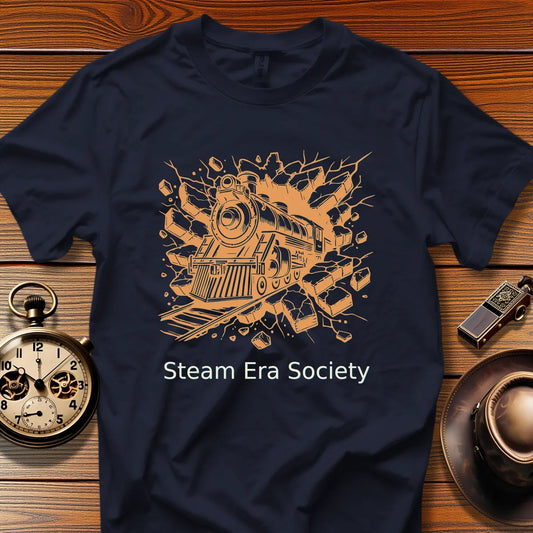 Steam Era Society - Lakeshore Flyer (Design 29) | Retro Railroad T-Shirt